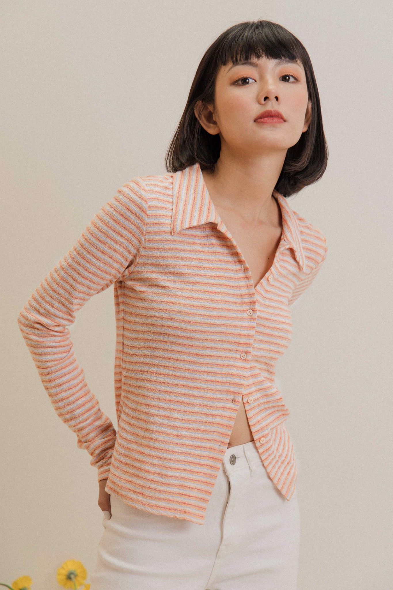 Striped Long Sleeve Shirts