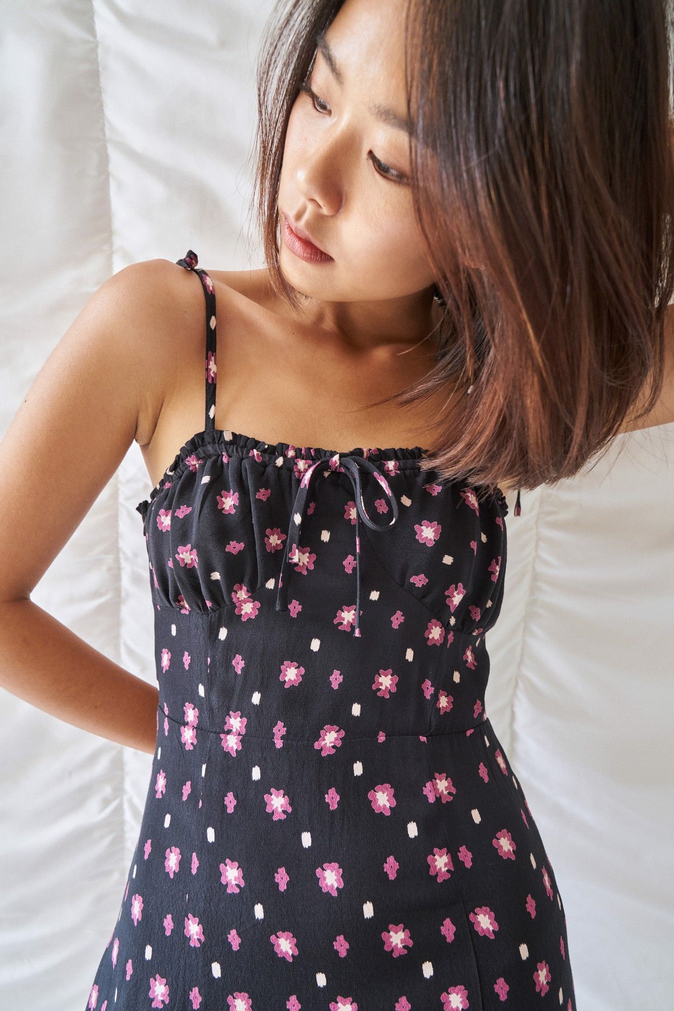 Floral Tie Strap
Dress