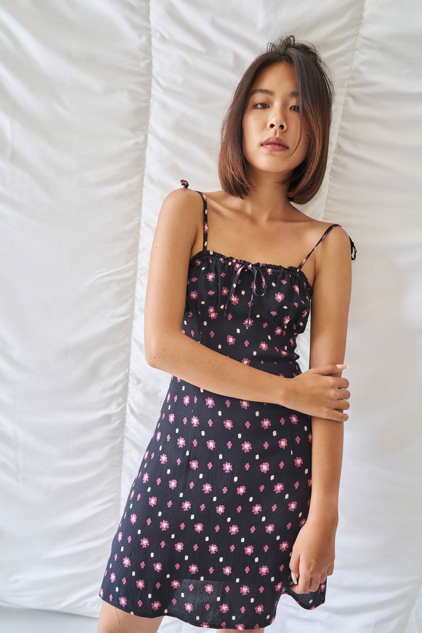 Floral Tie Strap
Dress