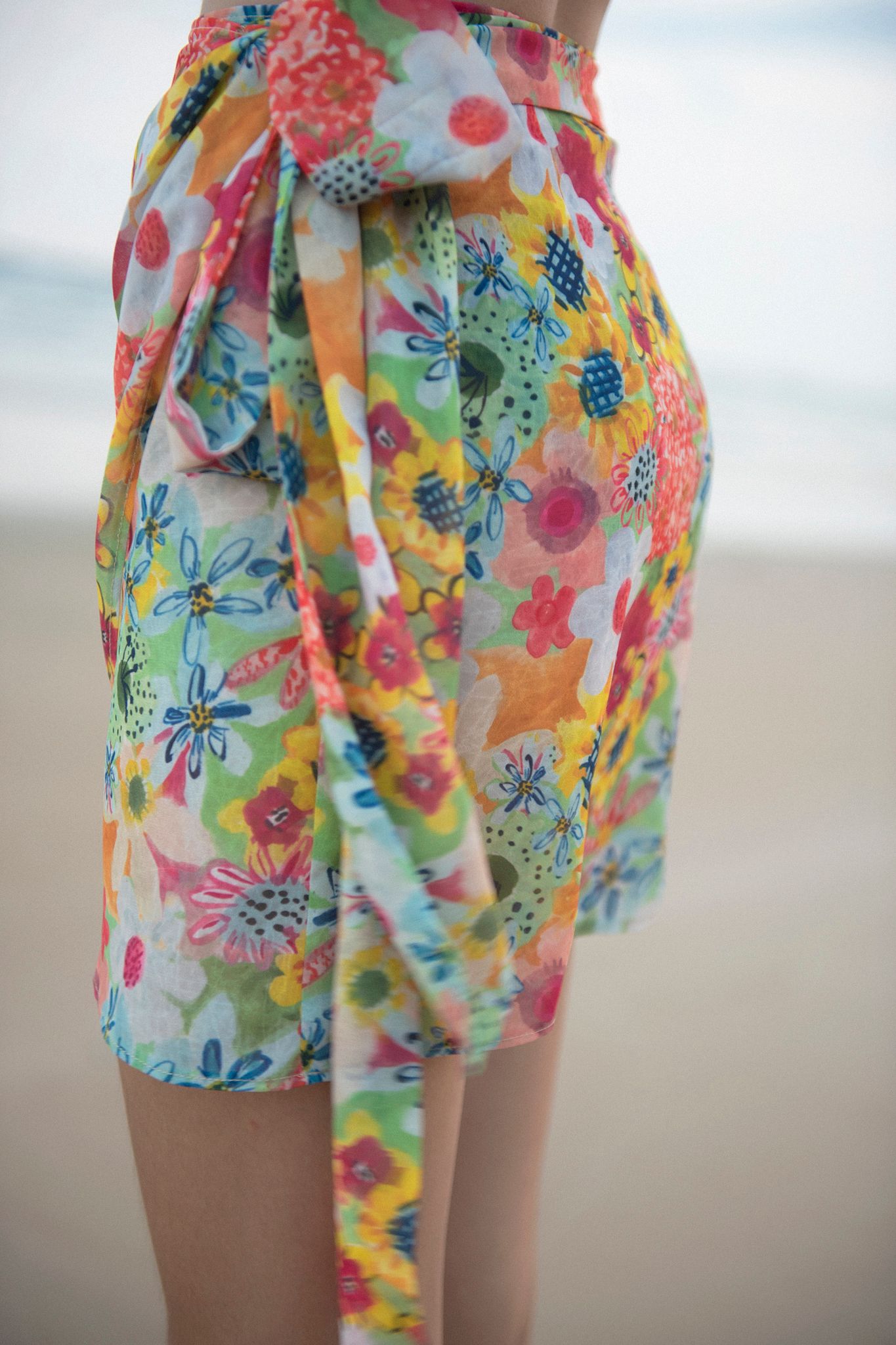Floral Bikini Cover Up