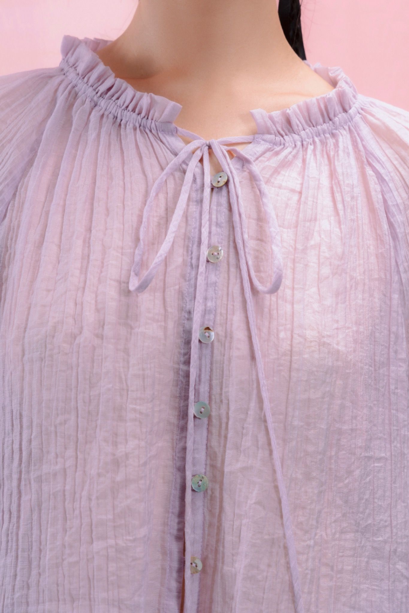 Lantern Sleeves Blouse