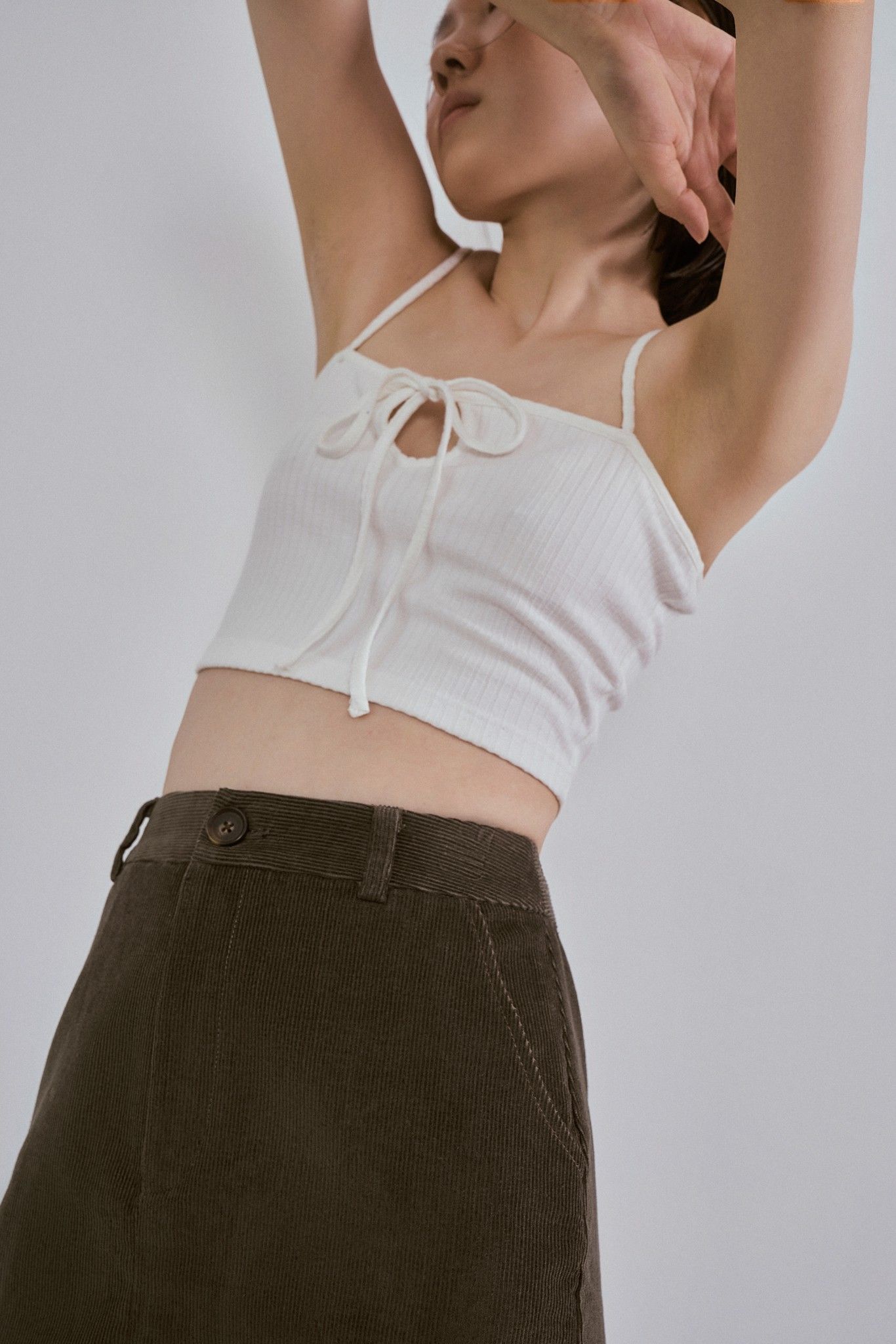 White Knotted Camisole