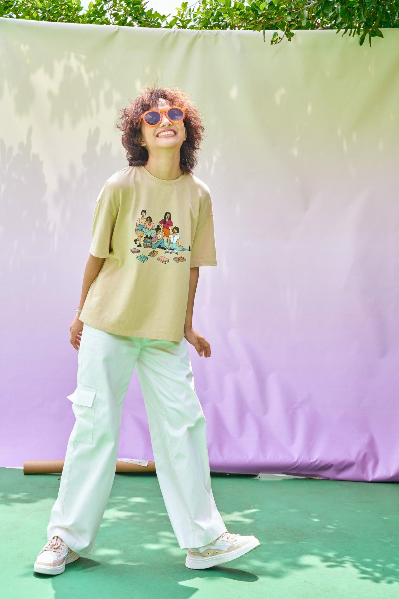 White Libération Trousers With Pockets