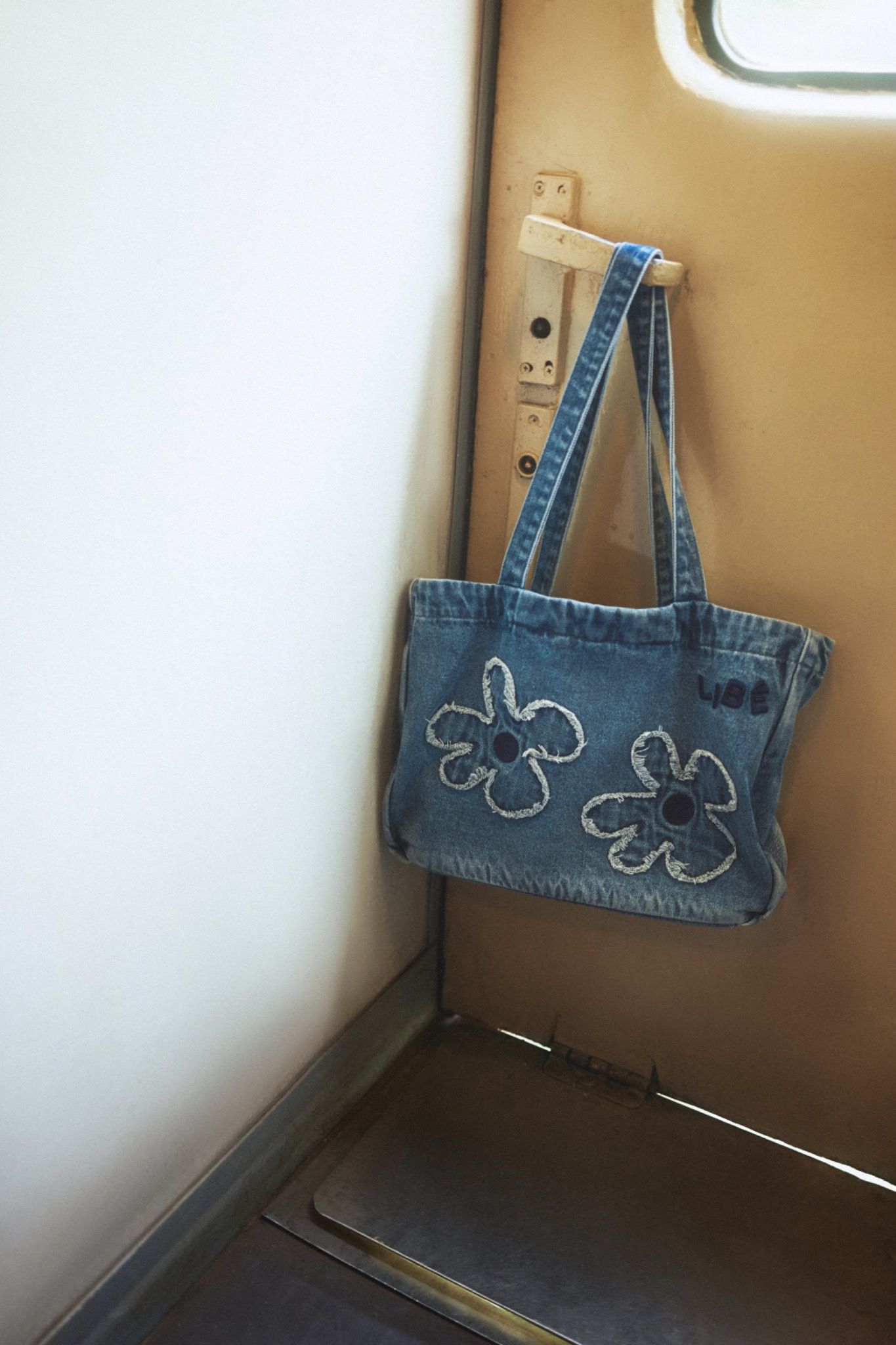 Blue Denim Tote Bag
