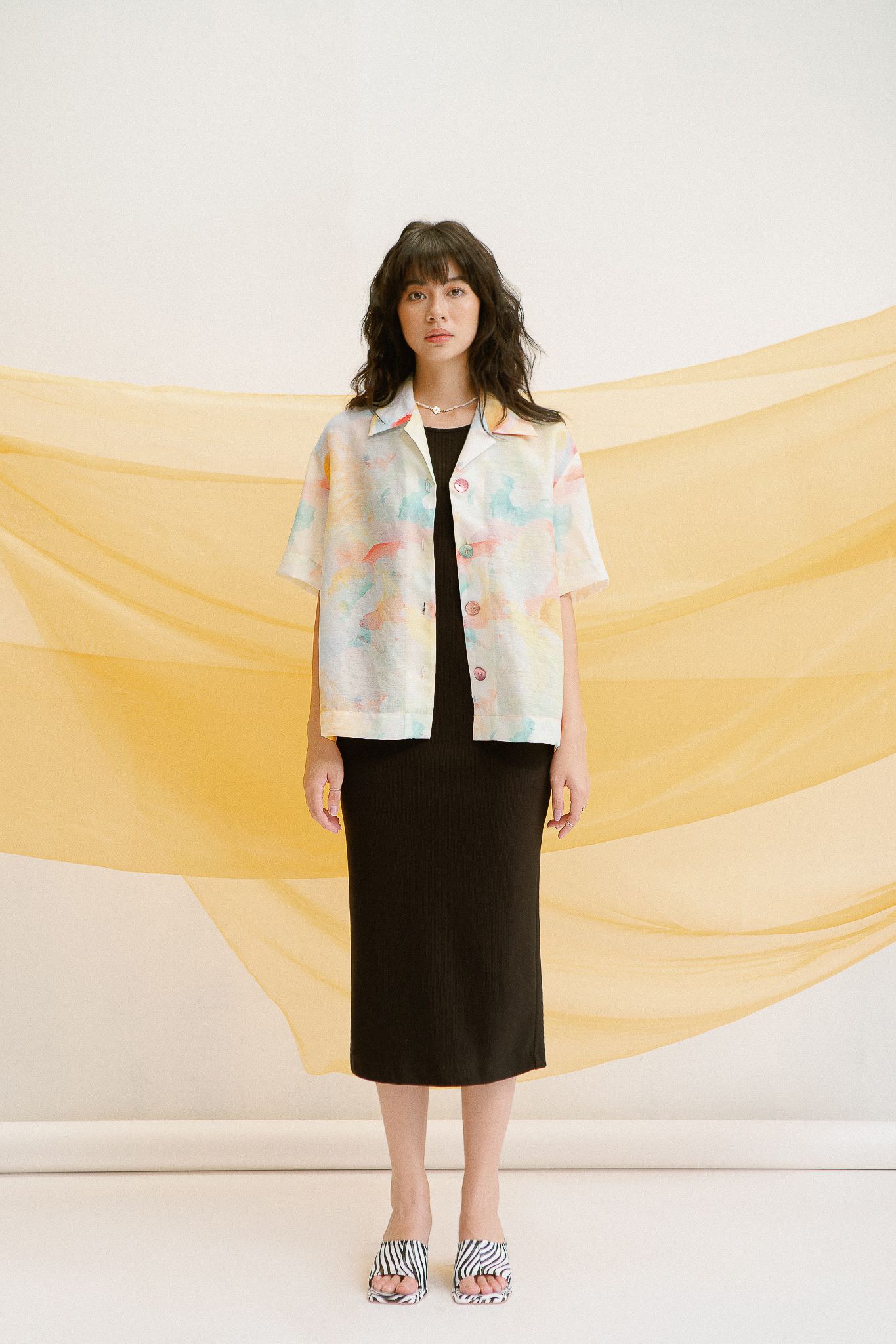 Multicolored Oversized Shirt