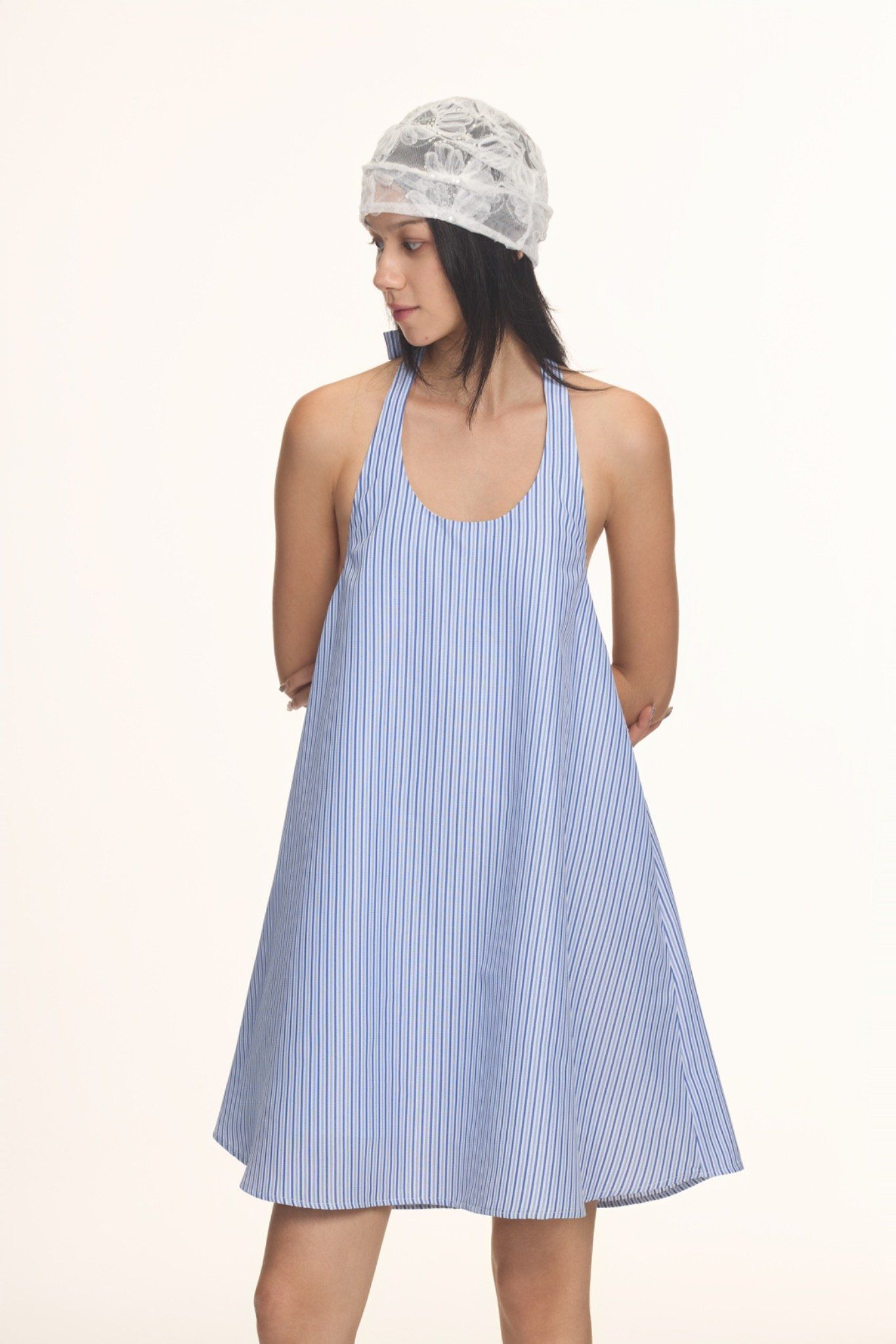 Halter Neck Mini Dress