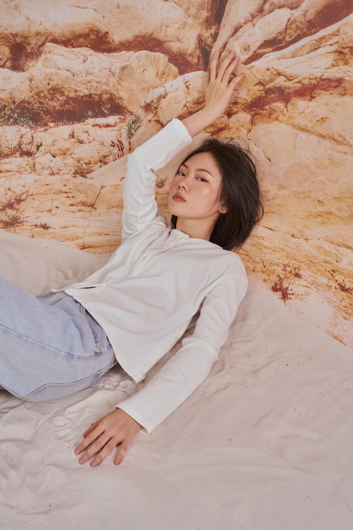 White Cardigan