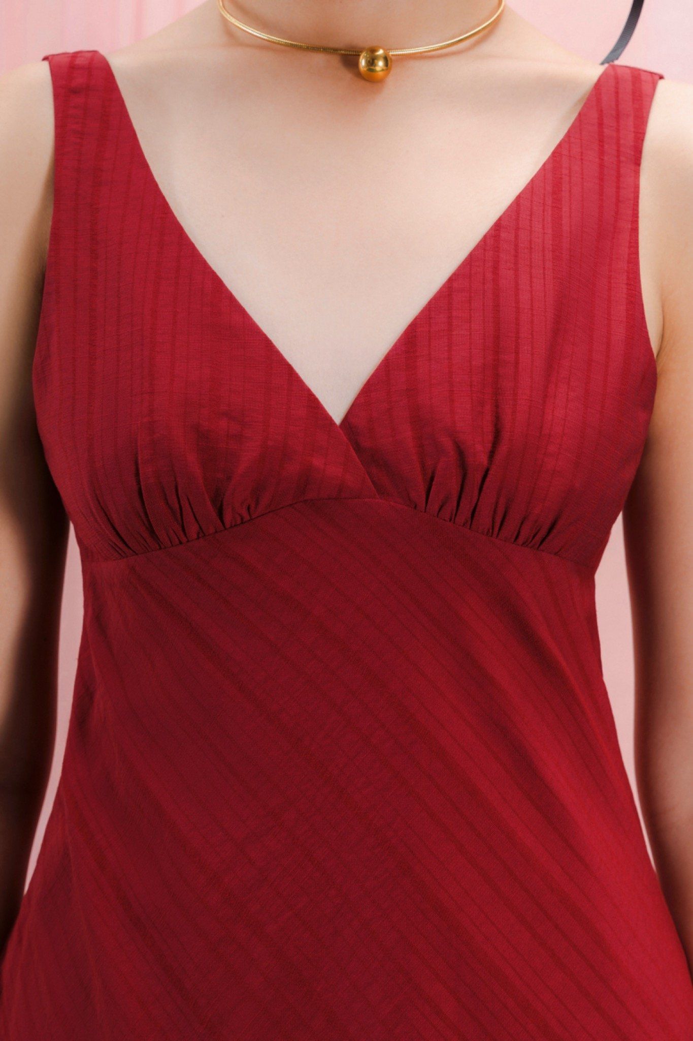 Tie Back Midi Dress