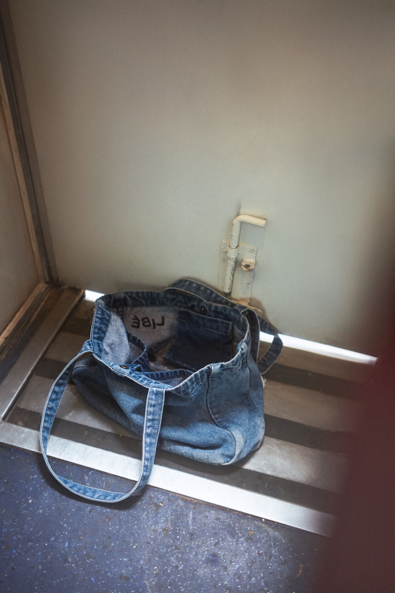 Blue Denim Tote Bag