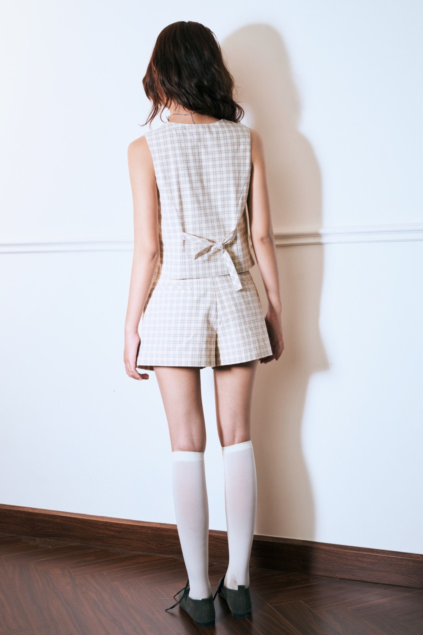 Checked Shorts