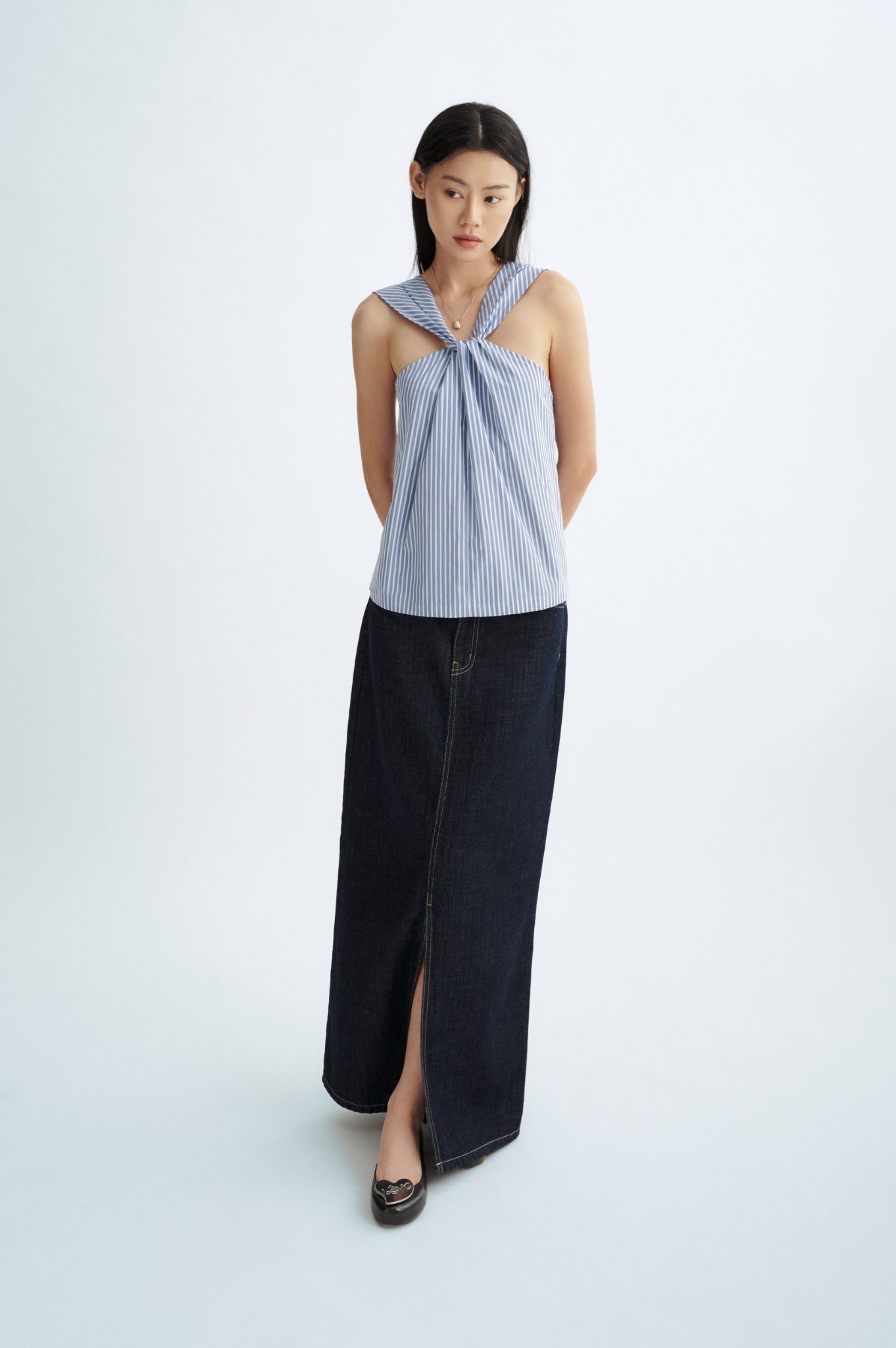Twist Neck Top