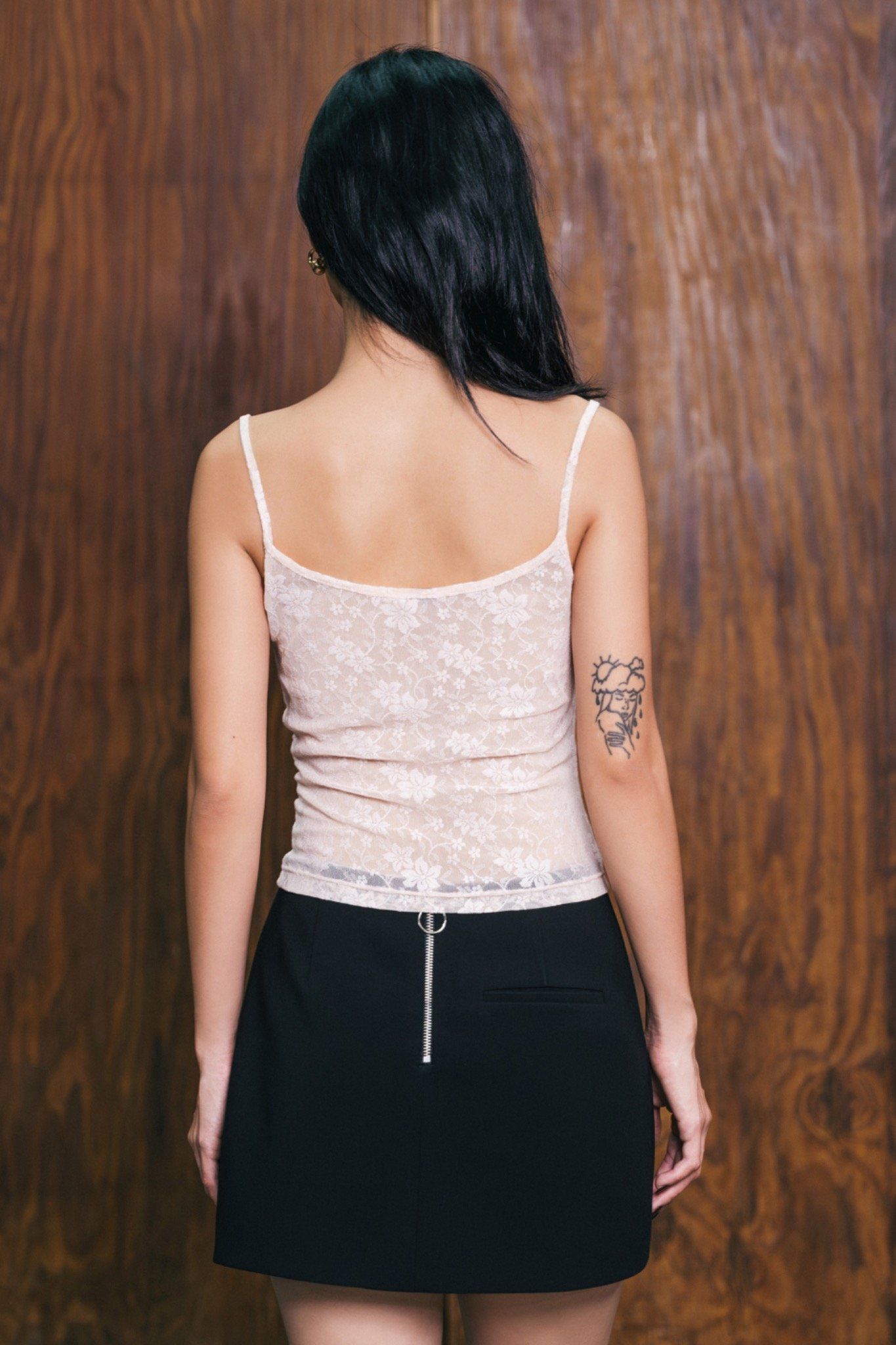 Pink Lace Camisole
