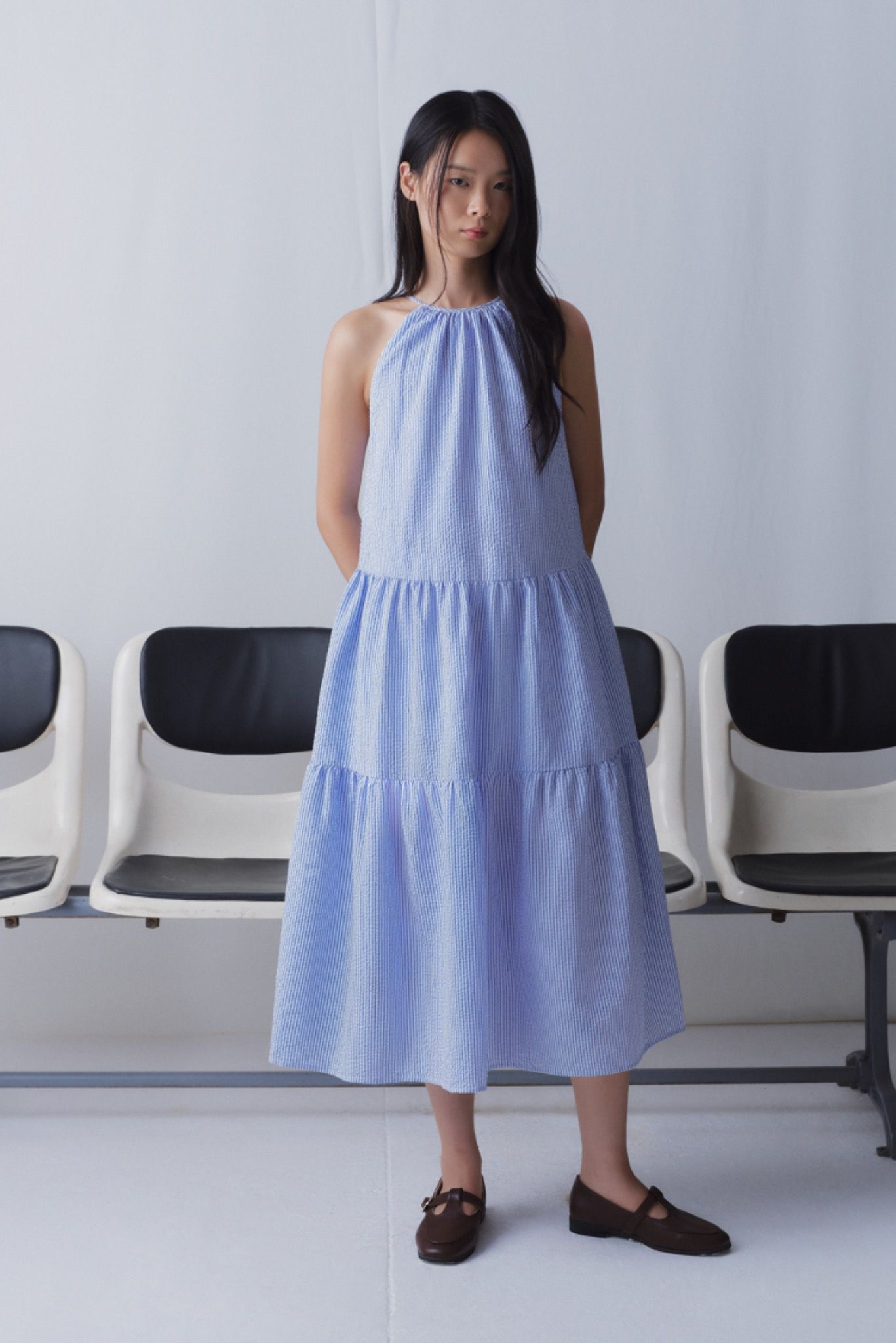 Tiered Midi Dress