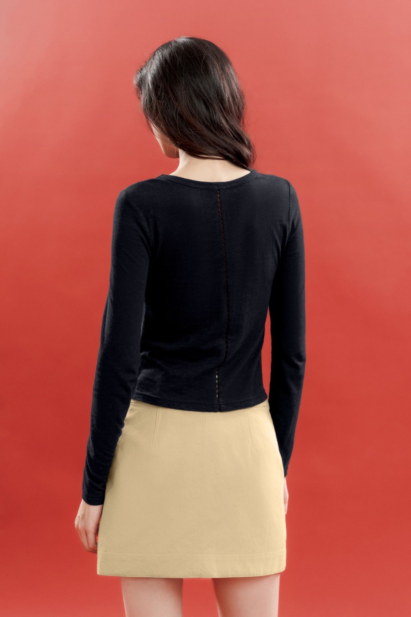 Cotton Long Sleeves Top