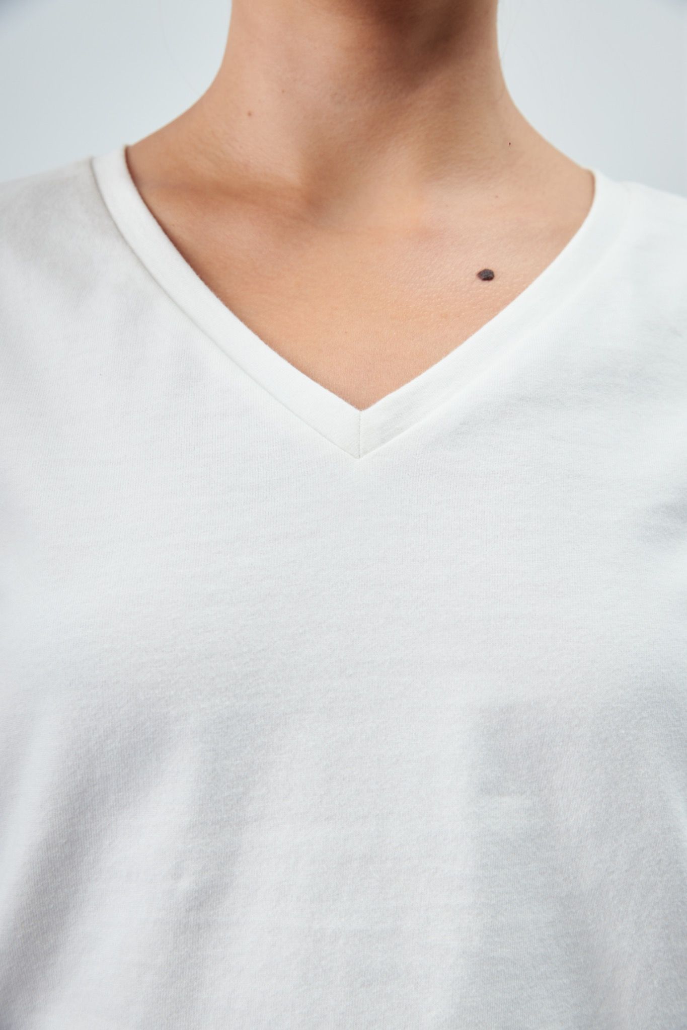 White Boxy Fit T-shirt