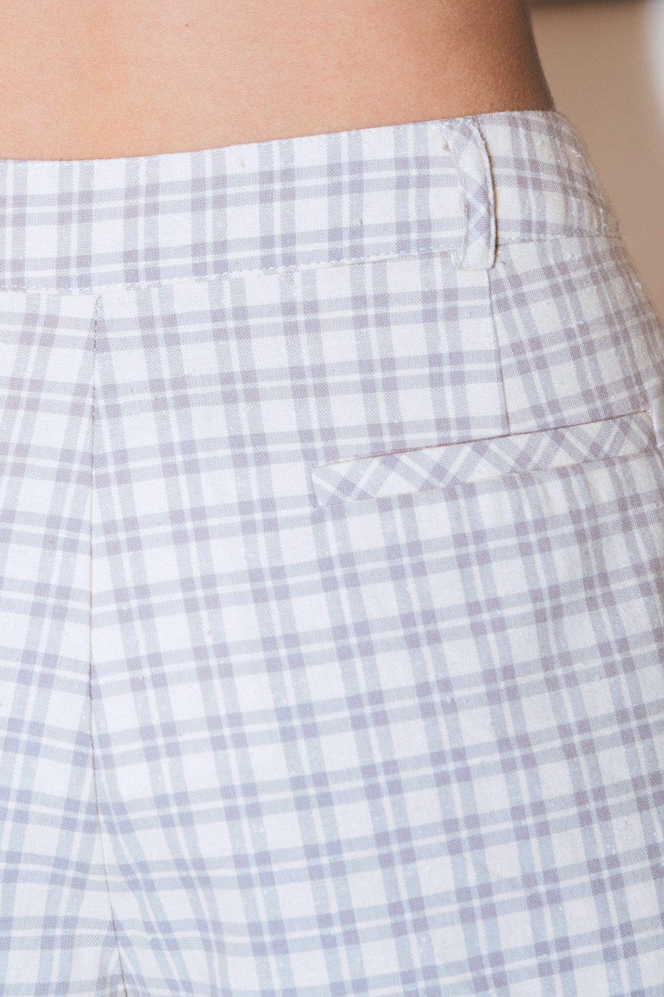 Checked Shorts
