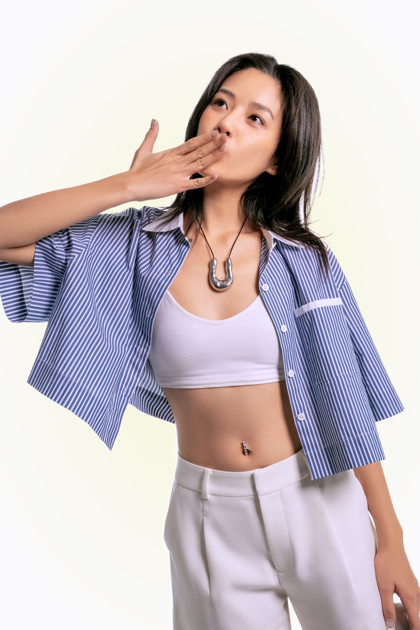 Mid Waist Shorts