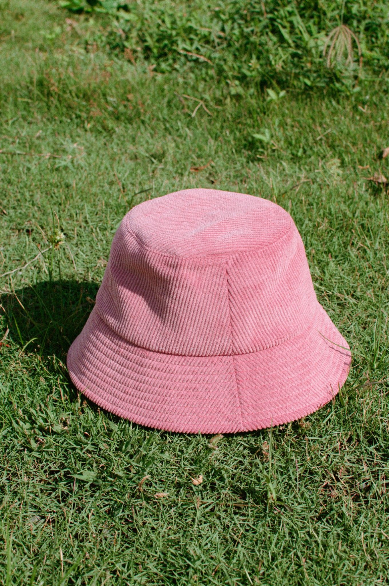 Pink Corduroy Hat