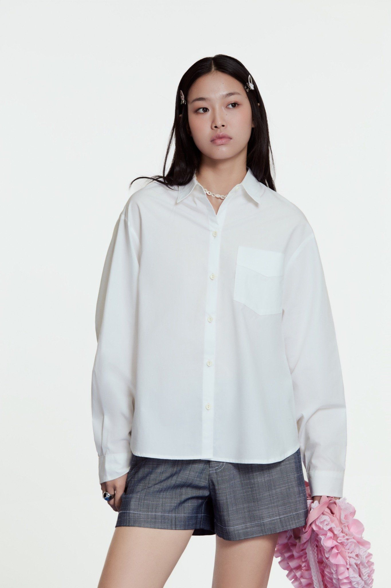 White Oversized Shirt