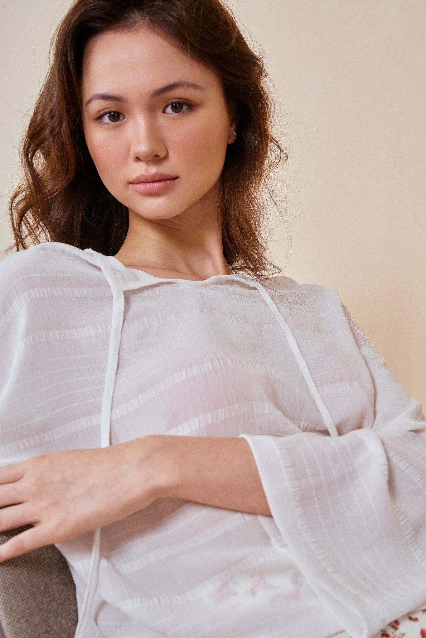 White Long Sleeve Blouse