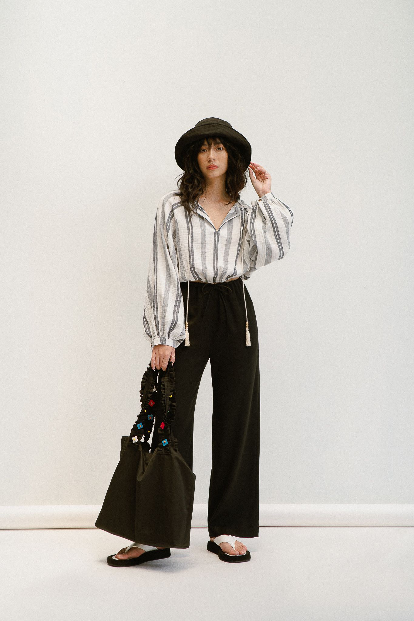 Black Drawstring Pants