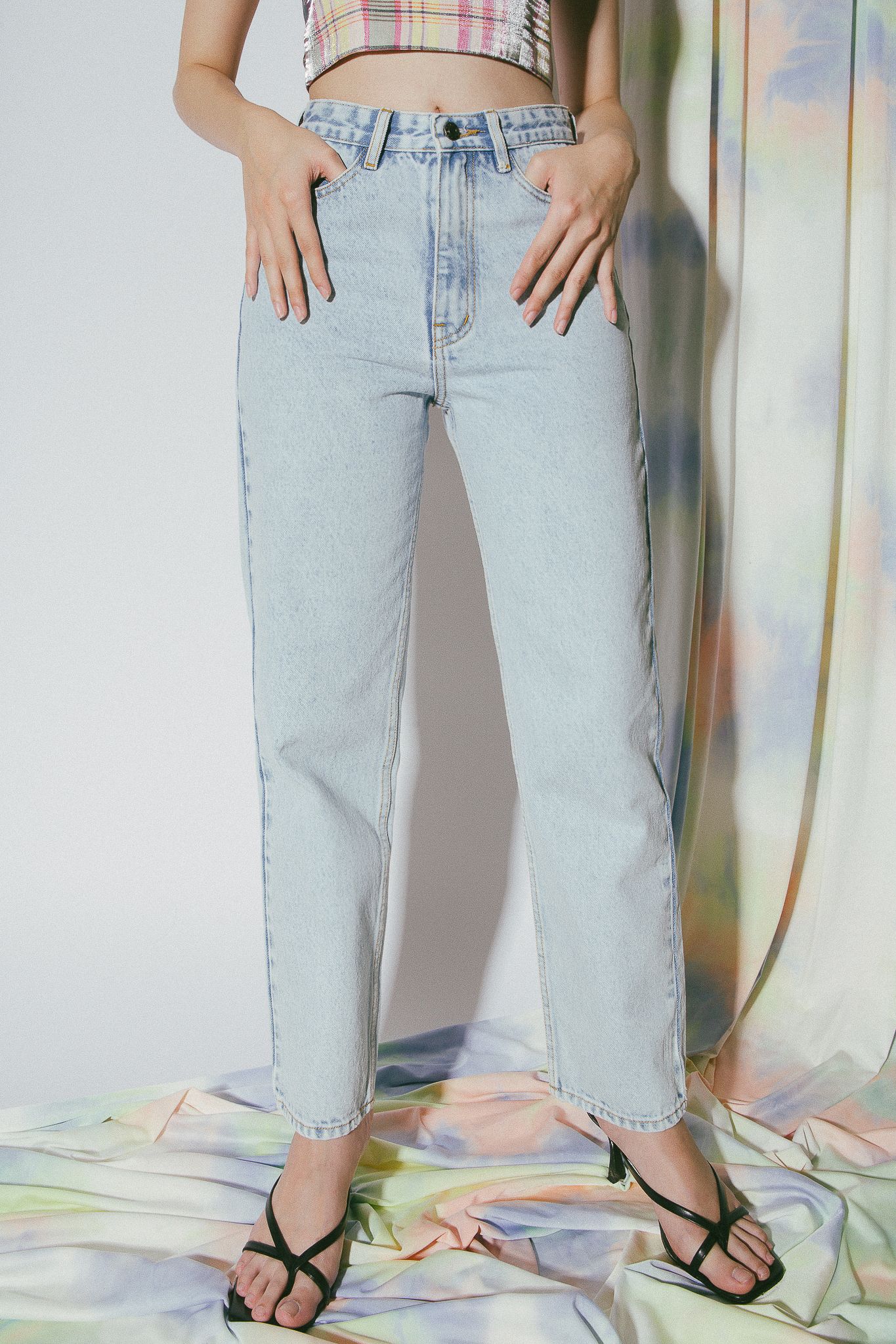 Light Blue Mom Jeans