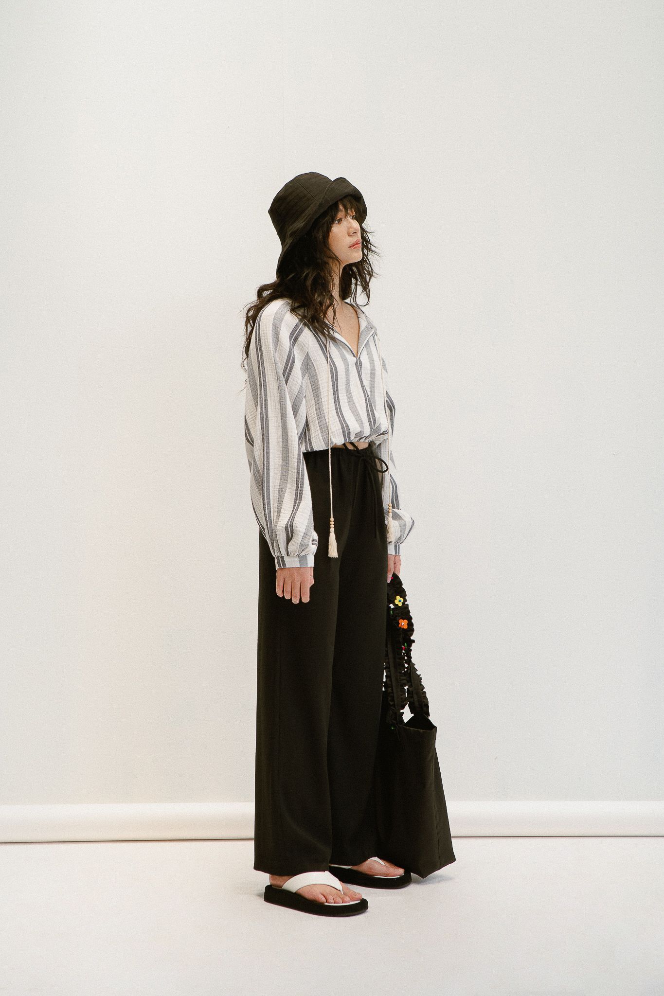 Black Drawstring Pants