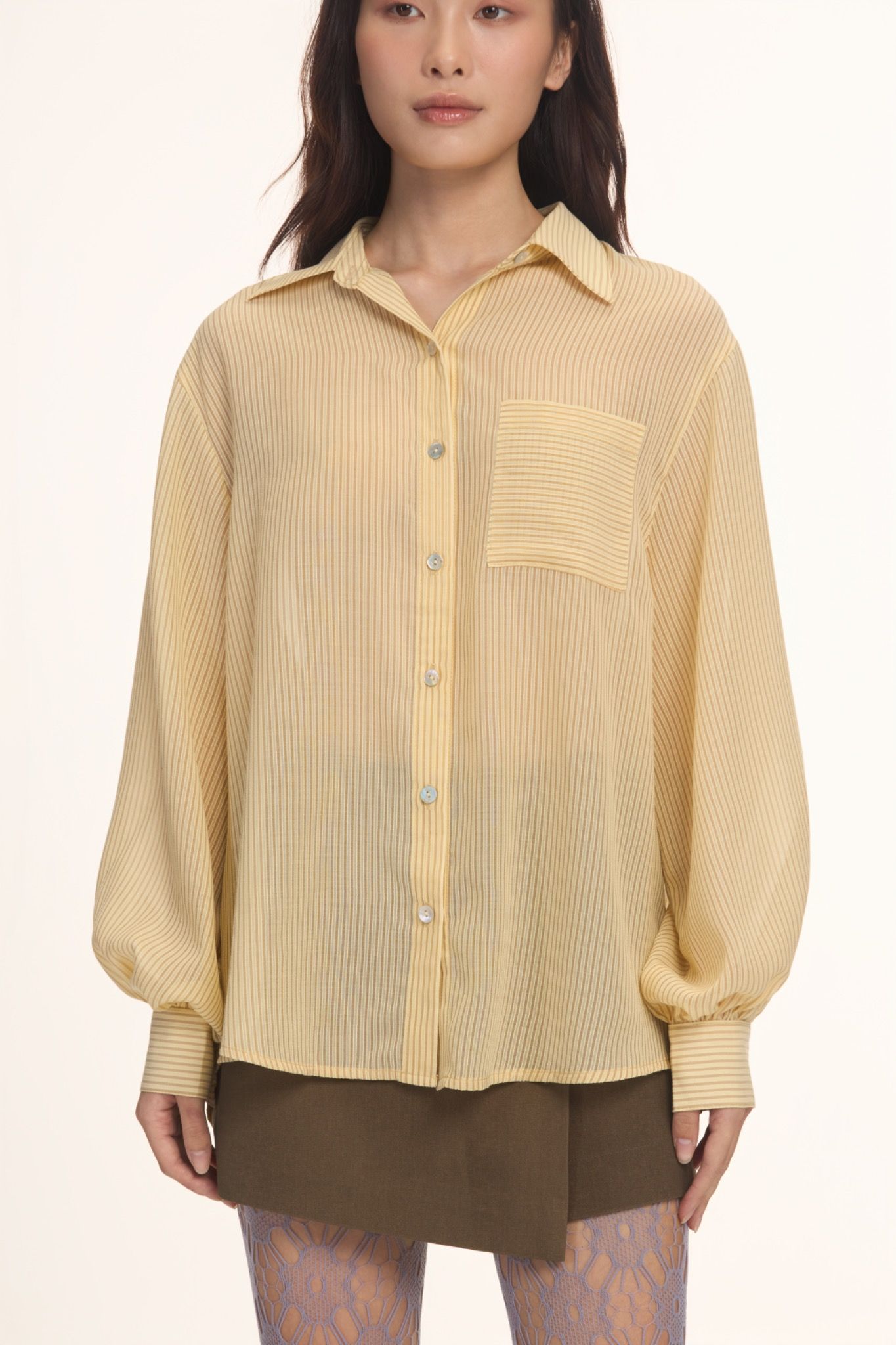 Striped Oversized Shirt