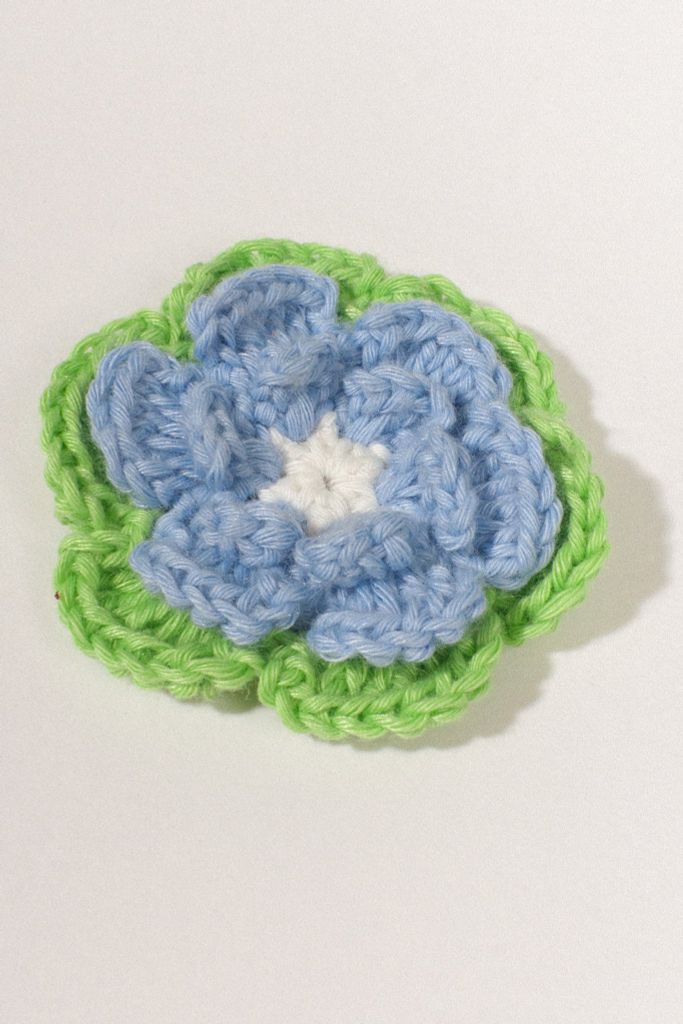 Flower Crochet Pin
