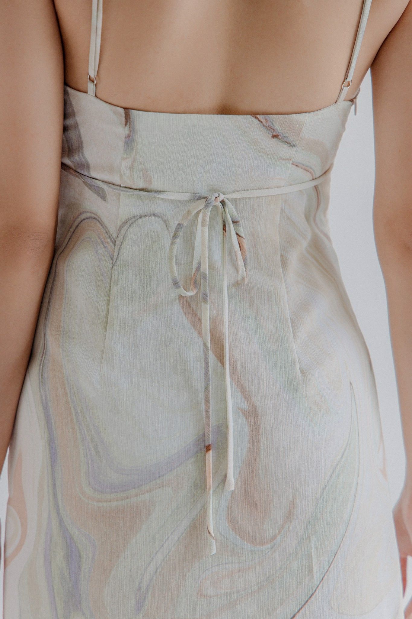 Printed Midi Dress