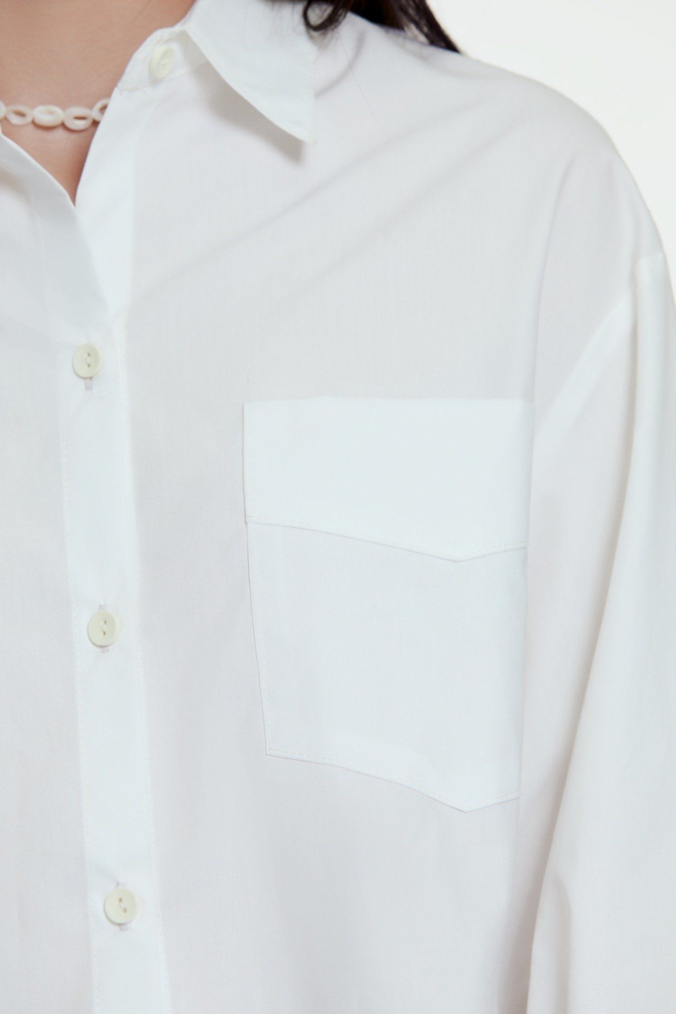 White Oversized Shirt