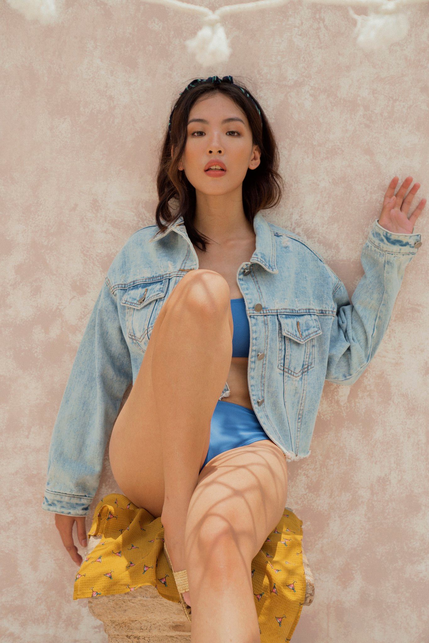 Cropped Denim Jacket