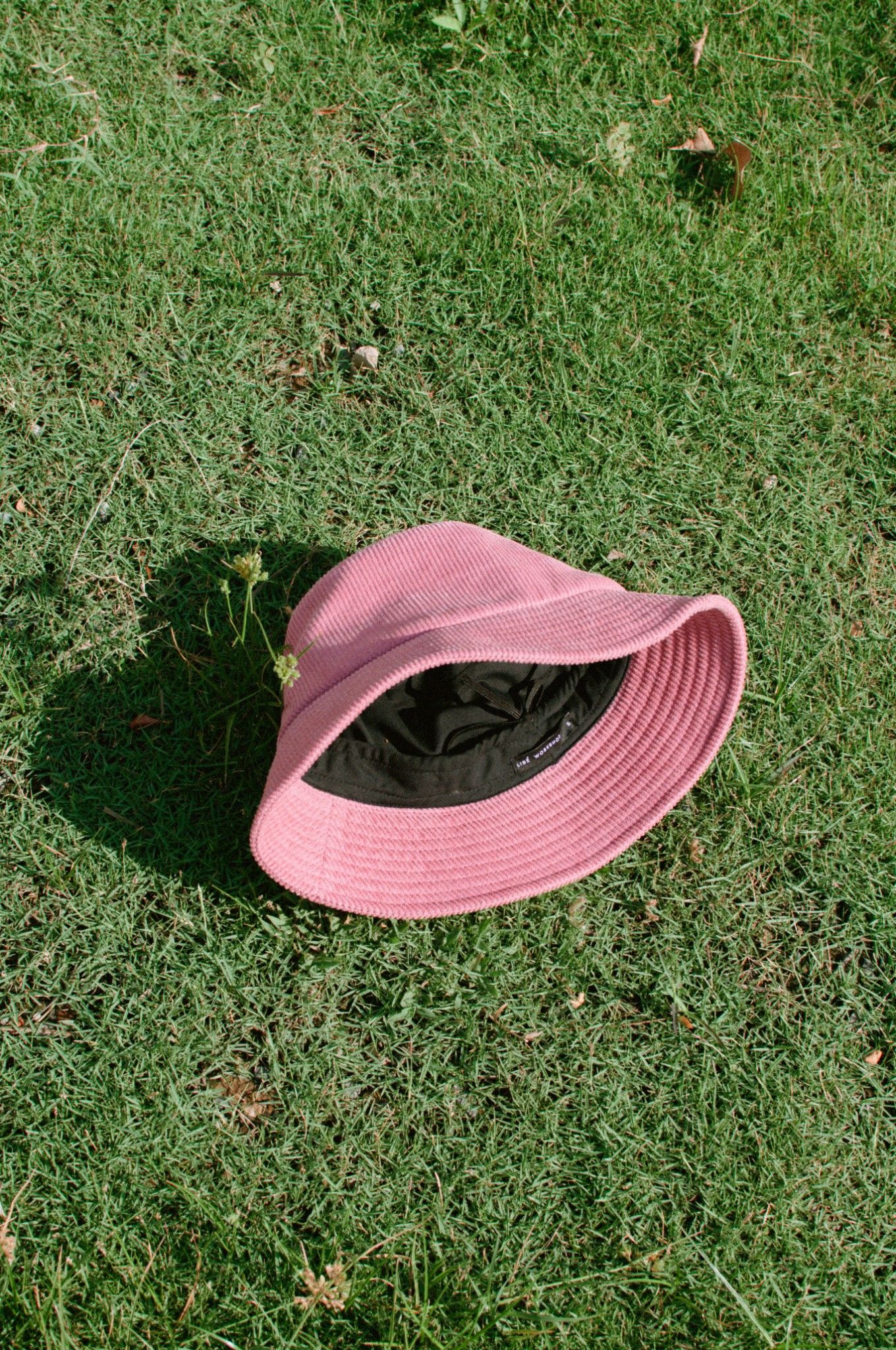 Pink Corduroy Hat