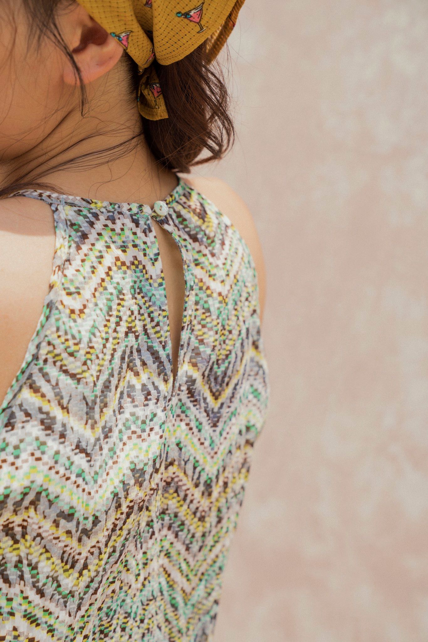 Printed Halter Neck Camisole