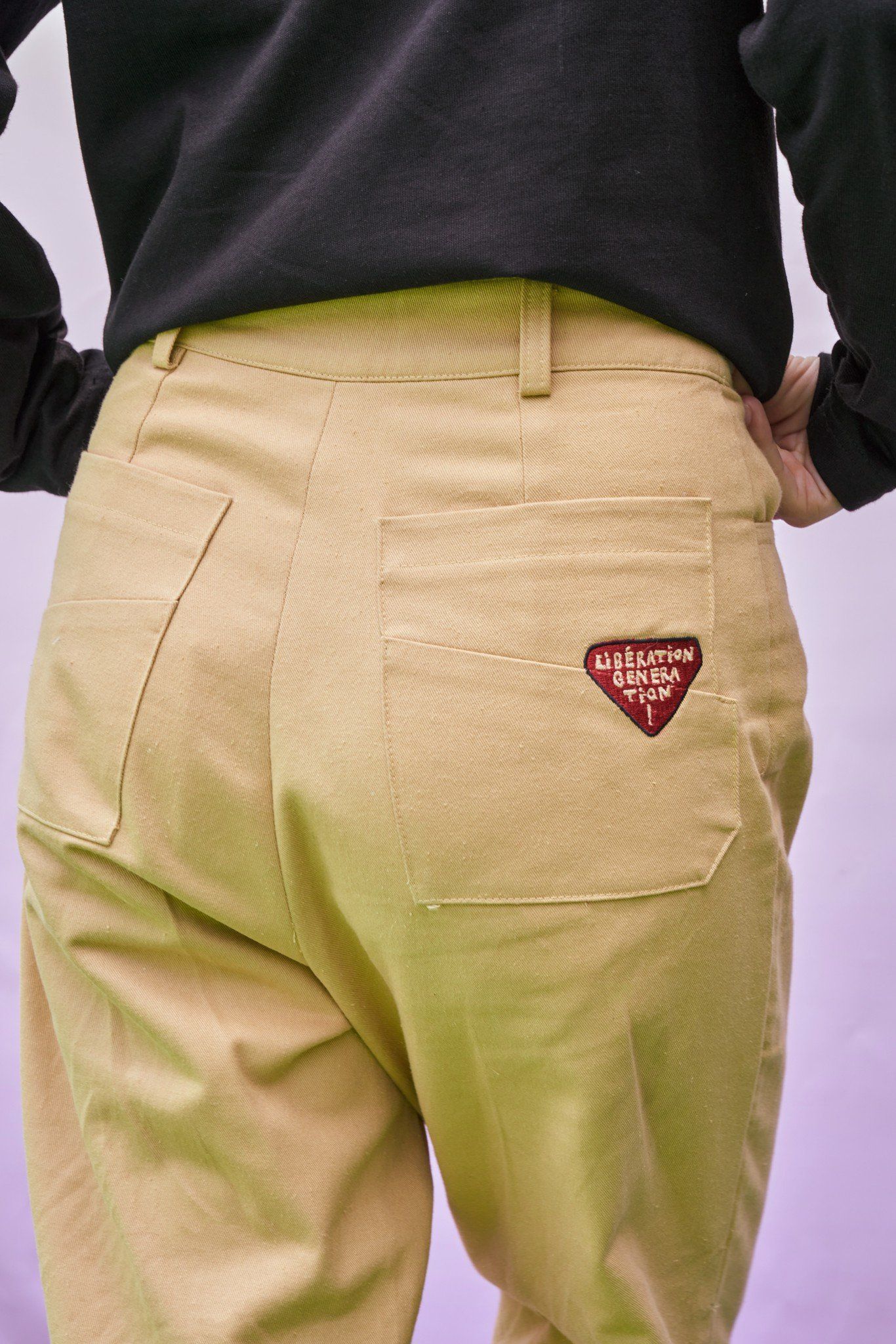 Beige Libération Gen Trousers