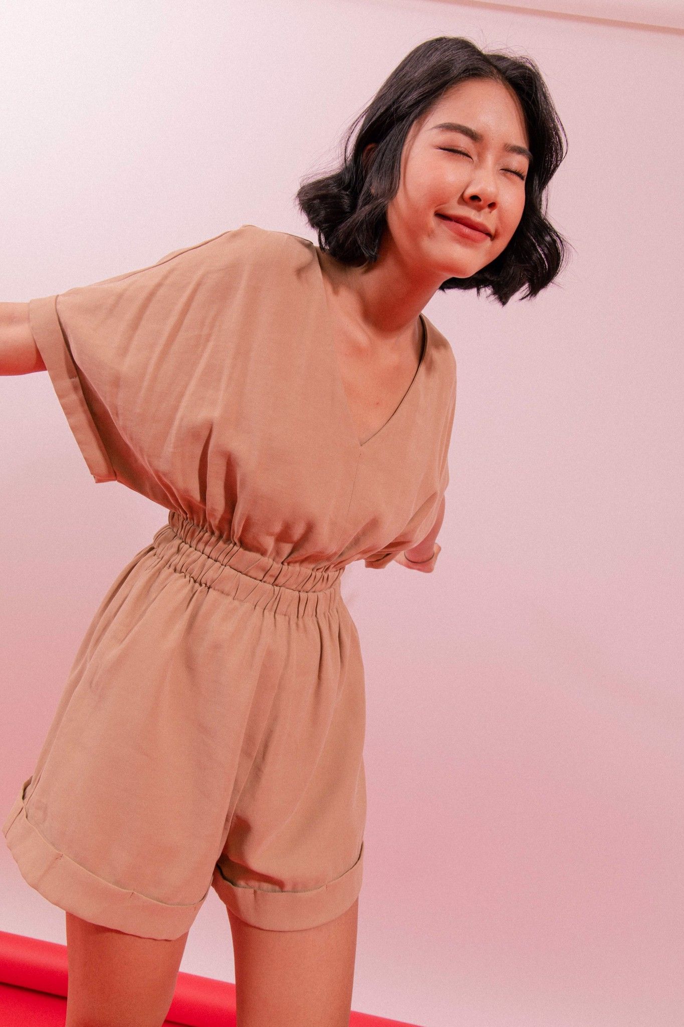 Light Brown Romper