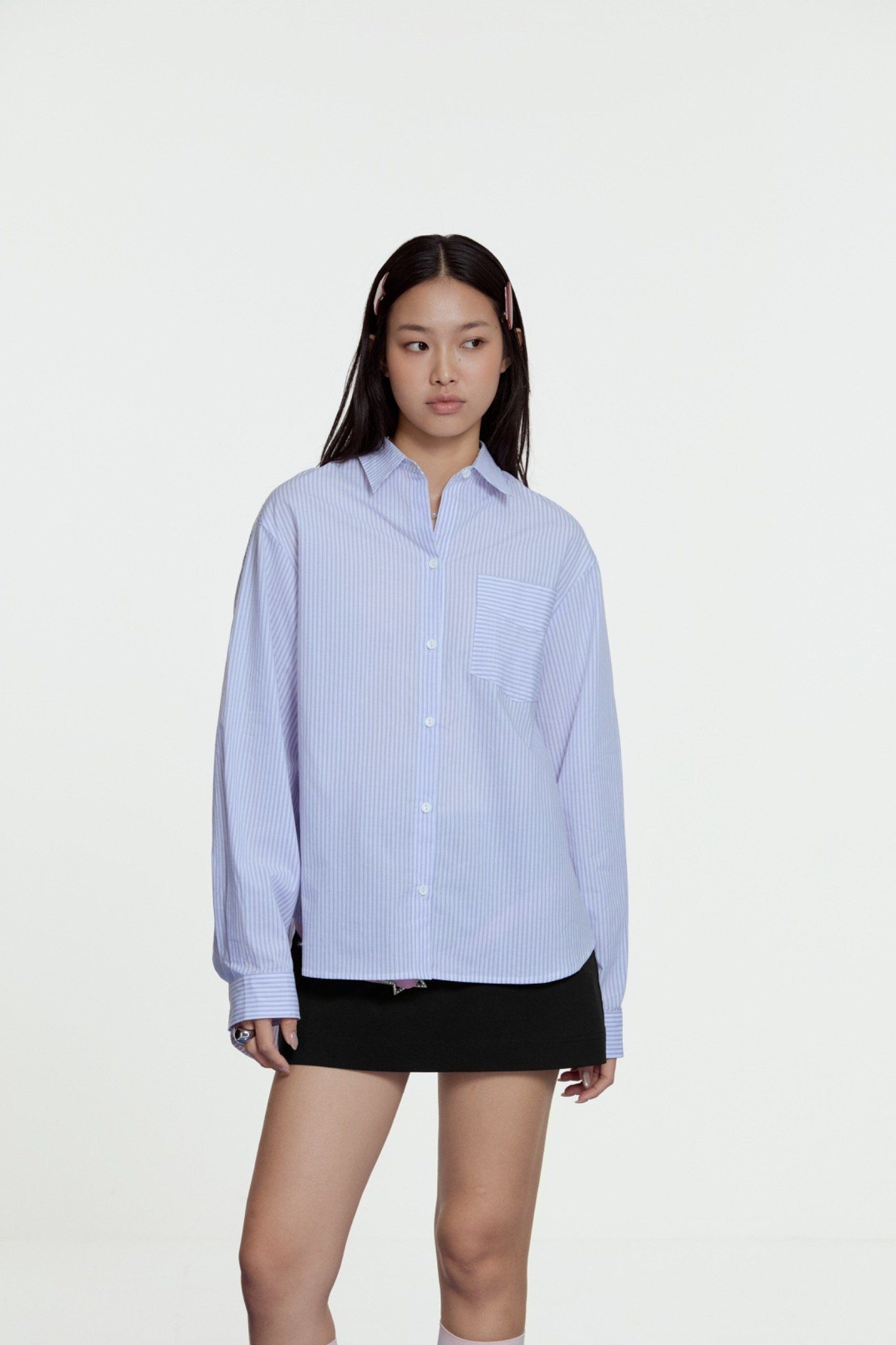Striped Oversized Shirt