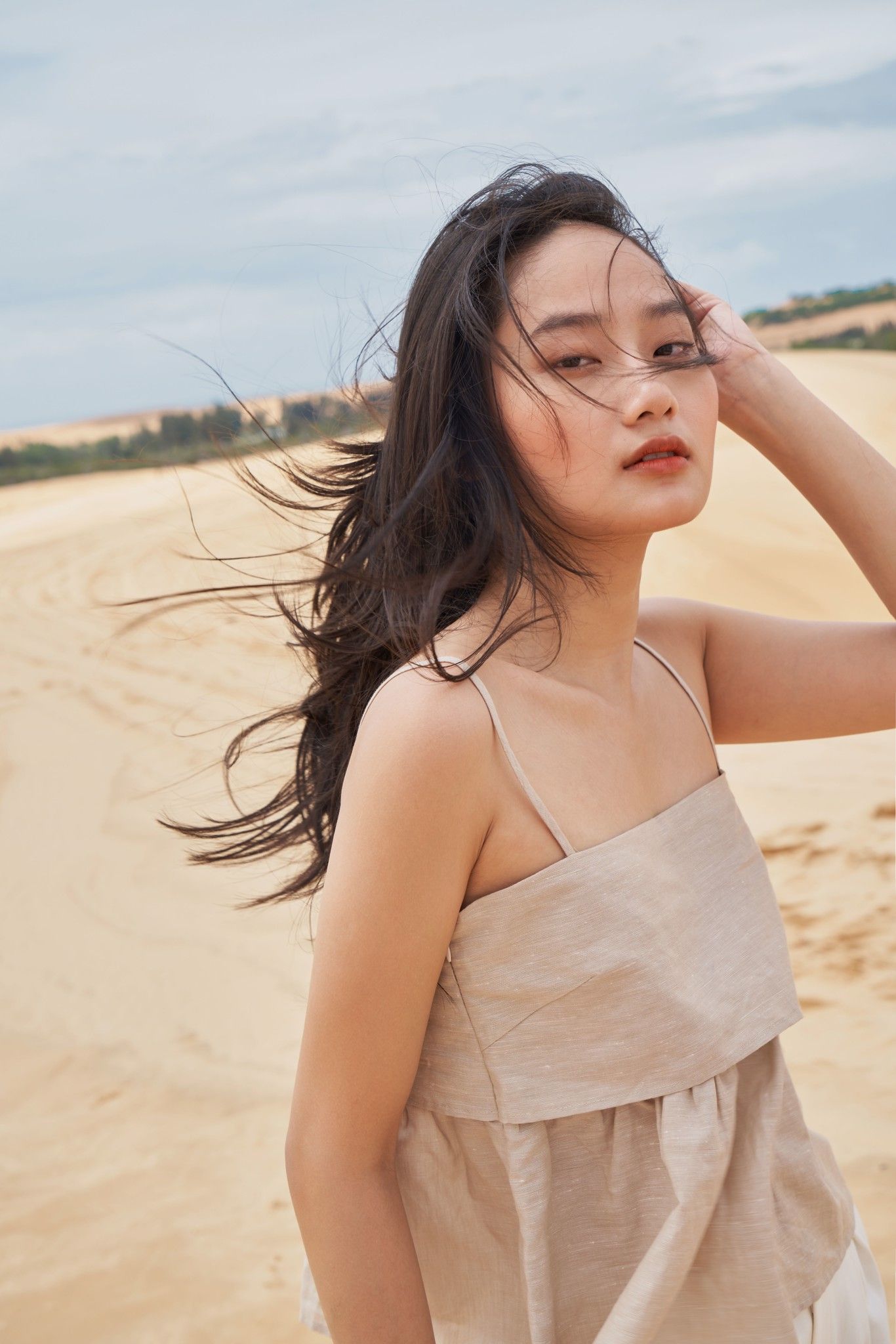 Beige Layered Camisole