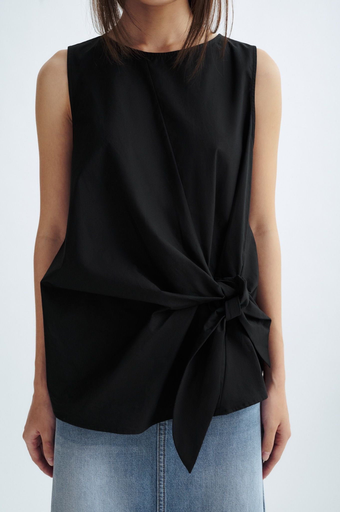 Black Tie Bow Top