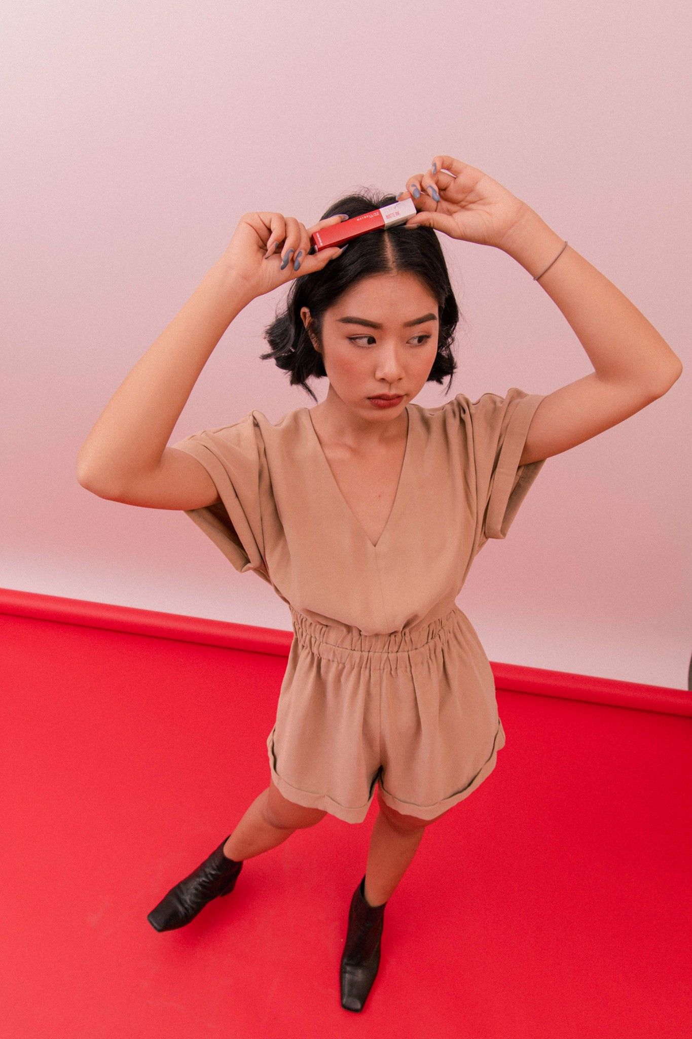Light Brown Romper