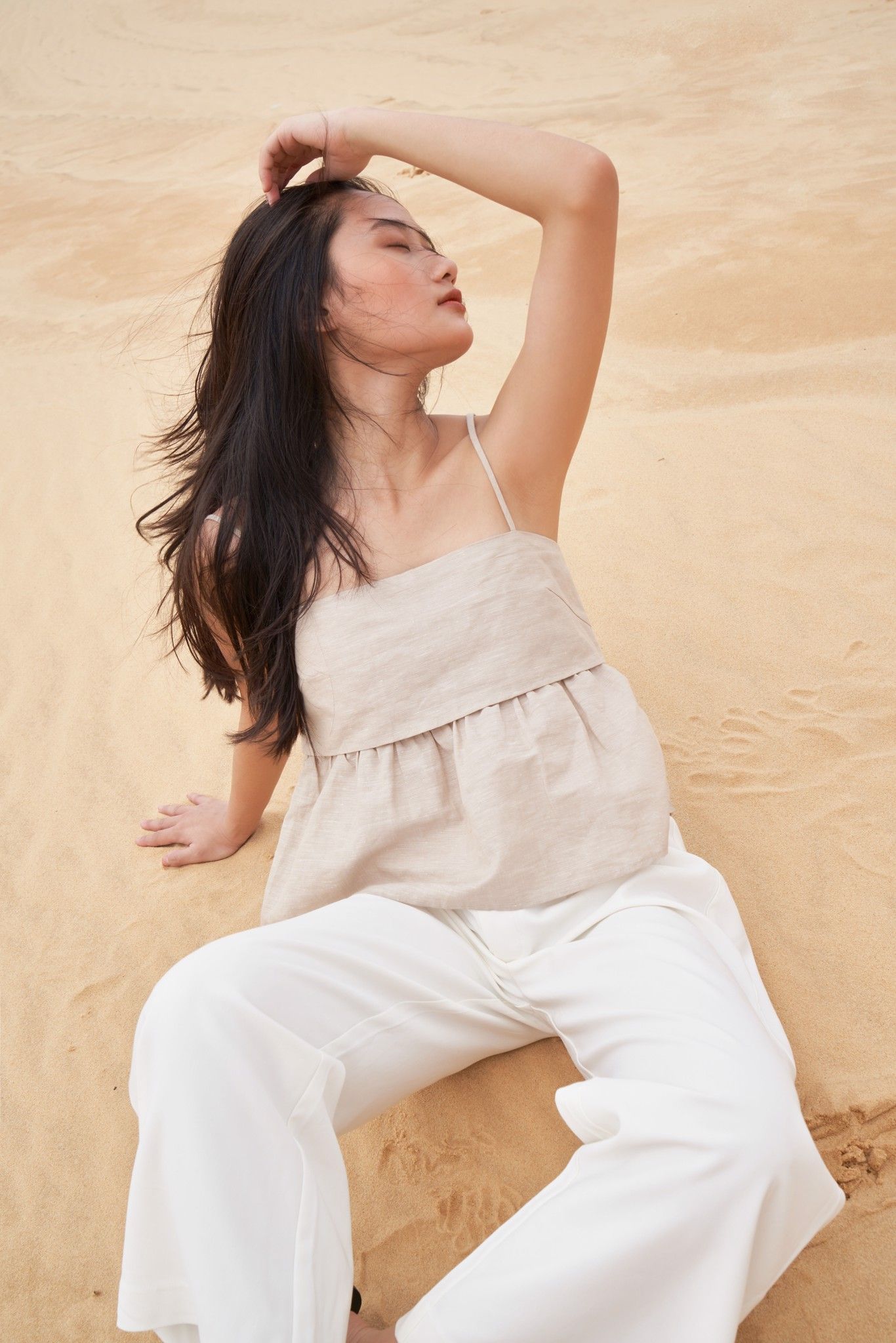 Beige Layered Camisole