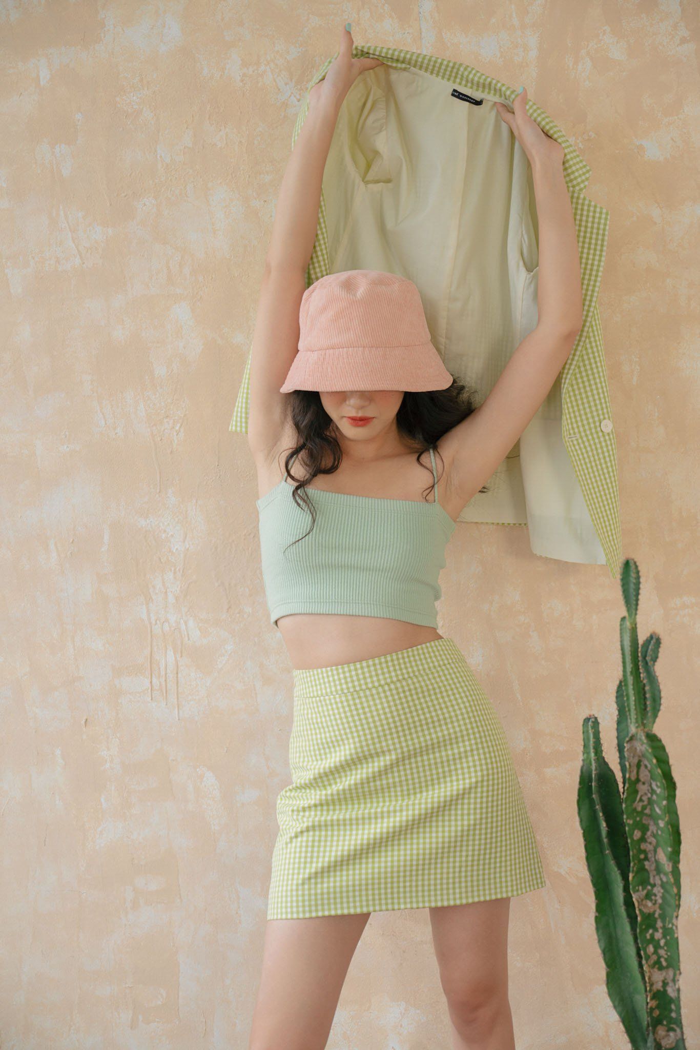 Mint Crop Top