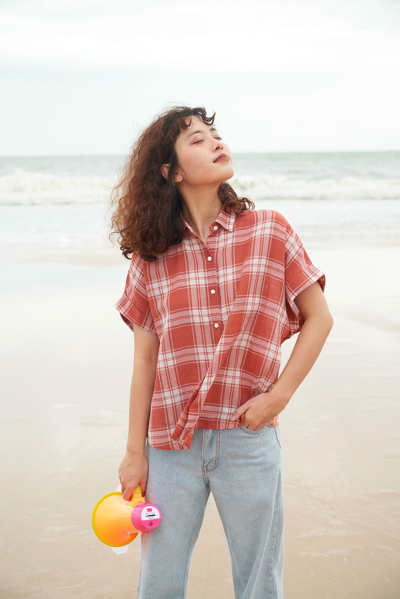 Checked Short Sleeve Shirt