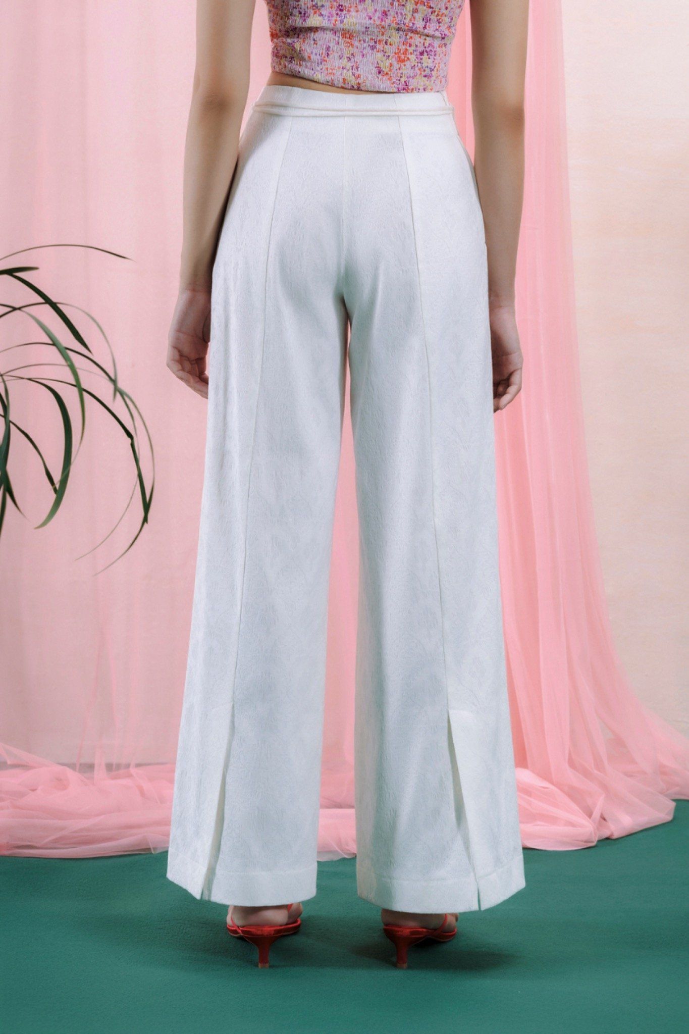 Wide Leg Trousers