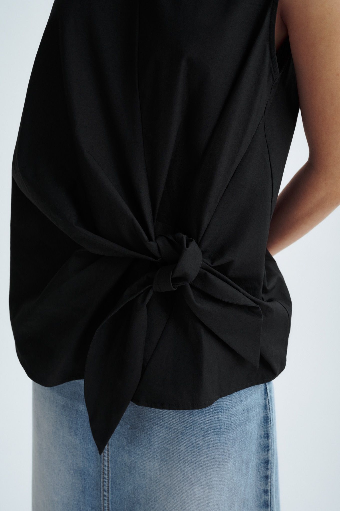 Black Tie Bow Top
