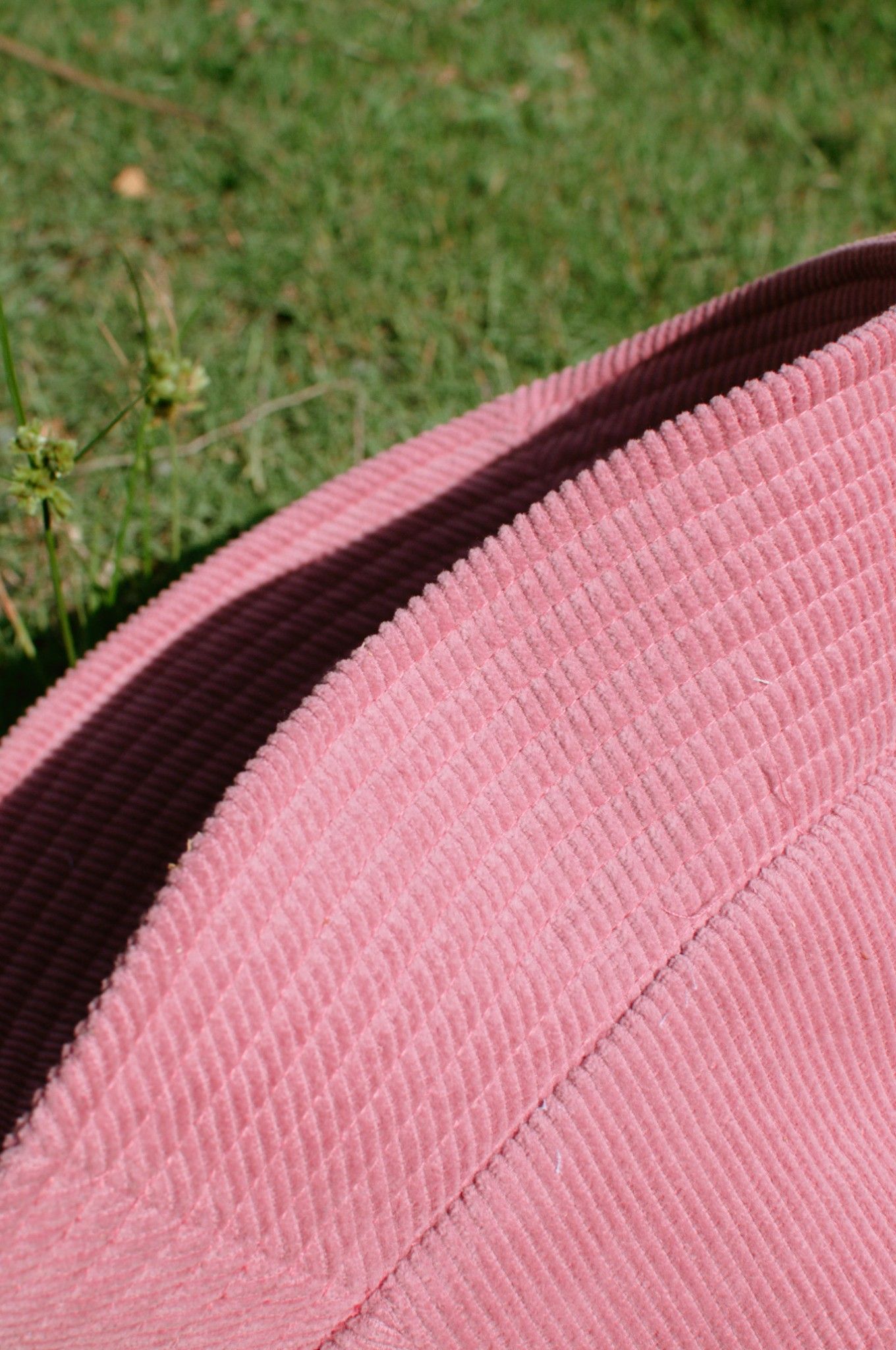 Pink Corduroy Hat