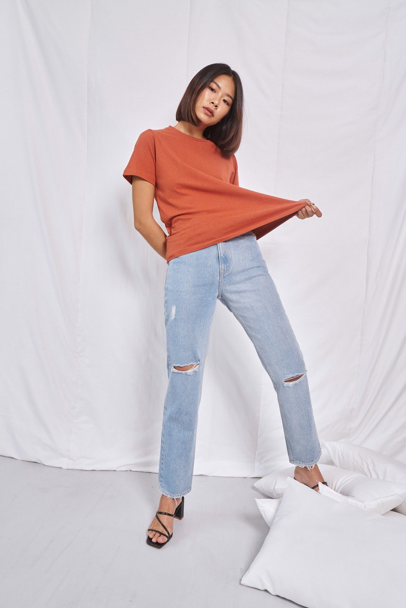 Burnt Orange Relaxed Fit
T-shirt