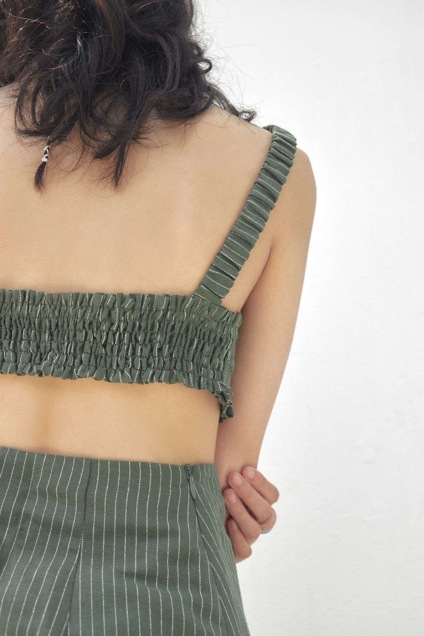 Striped Camisole With Ring