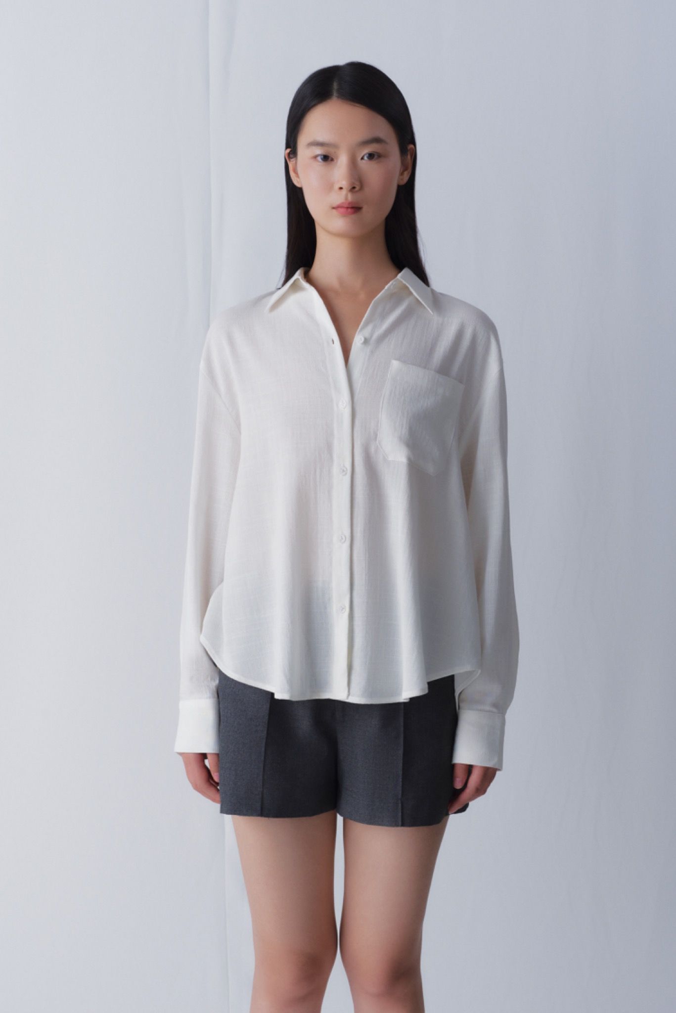 White Oversized Shirt