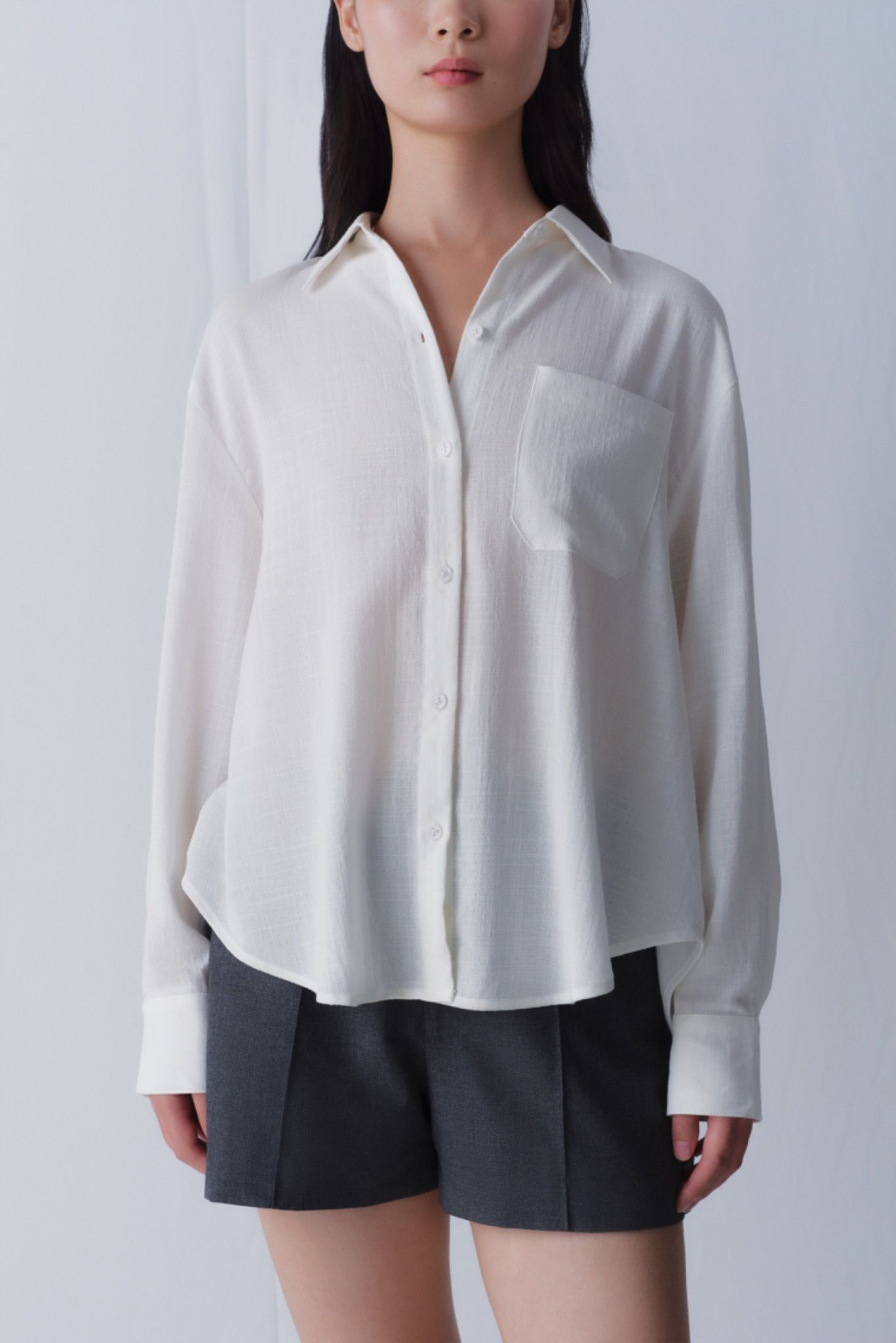 White Oversized Shirt